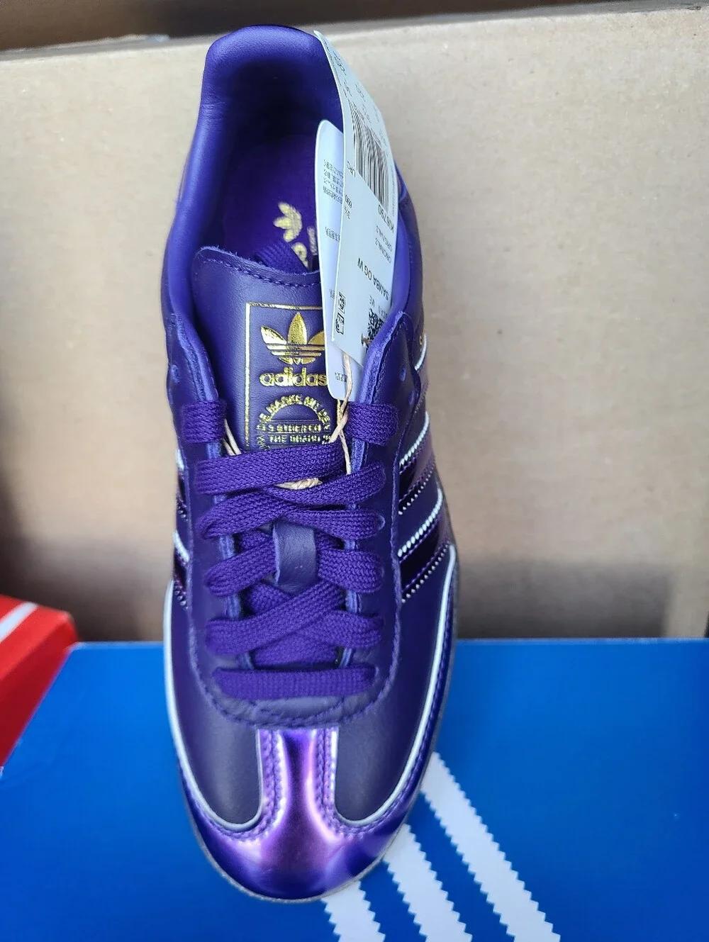 Samba OG W K16790 CPurple women size 5 new with box
